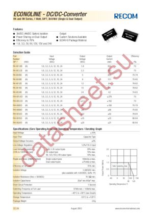 RH-1.809D datasheet  