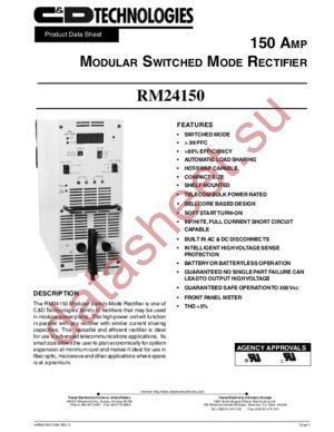 RM24150 datasheet  