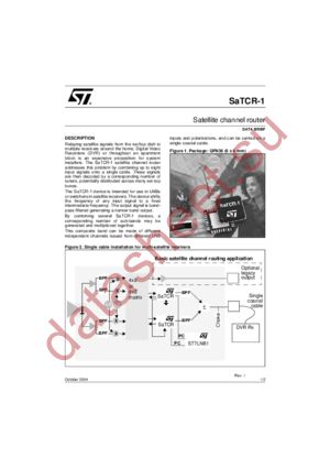 SATCR1 datasheet  