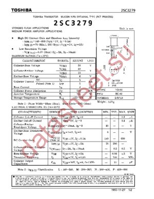 SC3279 datasheet  