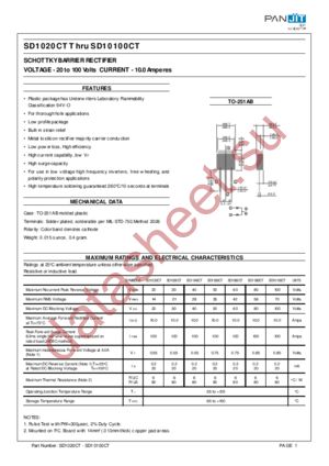 SD10100CT datasheet  