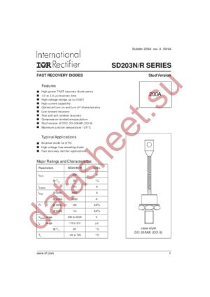 SD203N12S15PV datasheet  