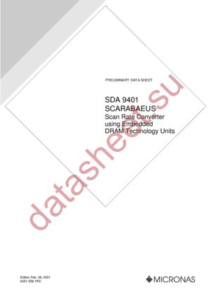 SDA9401 datasheet  
