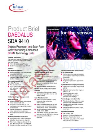 SDA9410 datasheet  