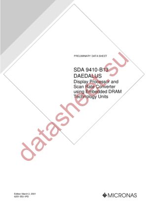 SDA9410-B13 datasheet  