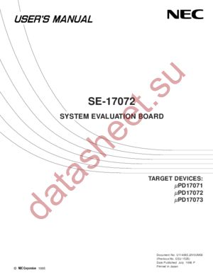 SE-17072 datasheet  