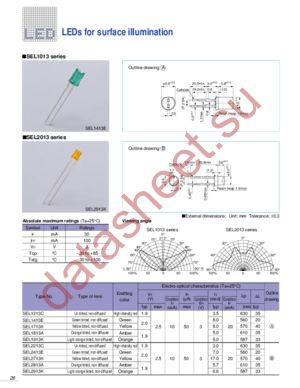 SEL1813A datasheet  