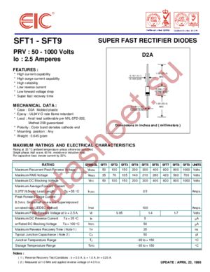 SFT6 datasheet  