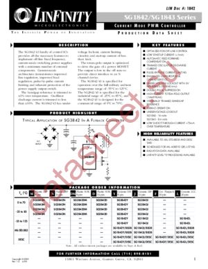 SG1843Y datasheet  