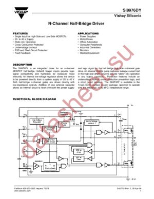 SI9976DY datasheet  