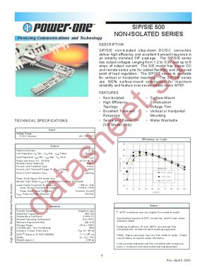 SIP502.1LT datasheet  