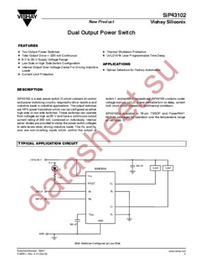 SIP43102 datasheet  