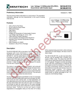 SK10LVE111E datasheet  