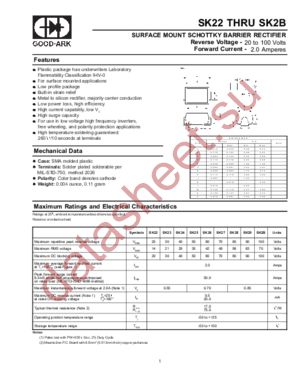 SK2B datasheet  