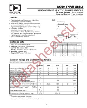 SKN1 datasheet  