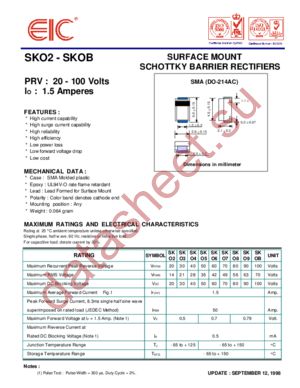 SKO3 datasheet  