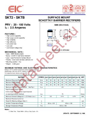 SKT3 datasheet  