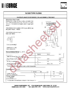 SL5253 datasheet  