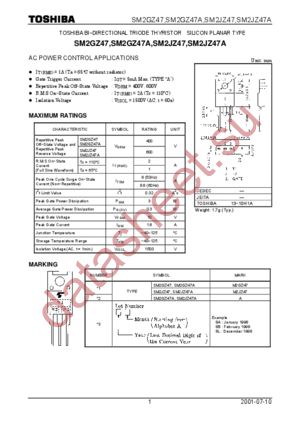 SM2JZ47 datasheet  