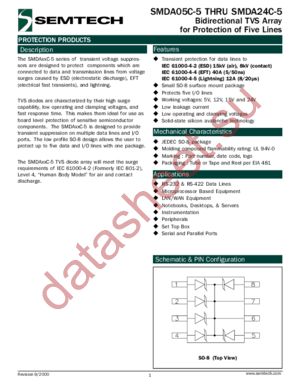 SMDA24C-5TE datasheet  