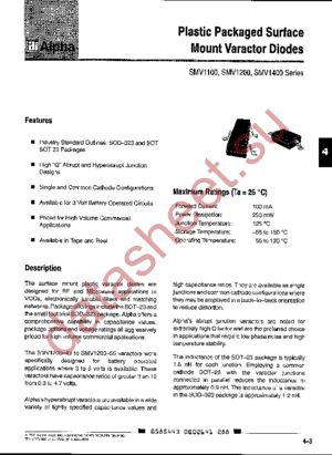 SMV1204-105 datasheet  