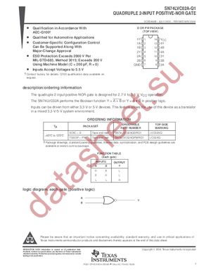 SN74LVC02APWLE datasheet  