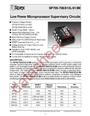 SP708CN-L datasheet  