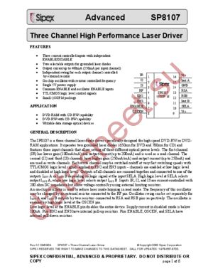 SP8107-L datasheet  