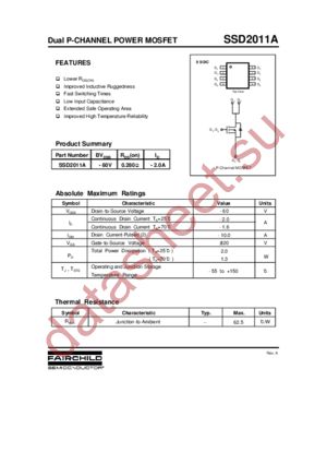 SSD2011ATF datasheet  