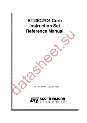 ST20C4 datasheet  