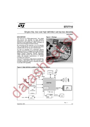 STI7710 datasheet  
