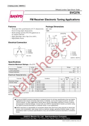 SVC276 datasheet  