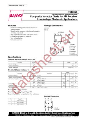 SVC364 datasheet  