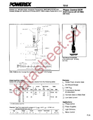 T5100050 datasheet  