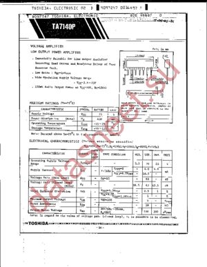 TA7140P datasheet  