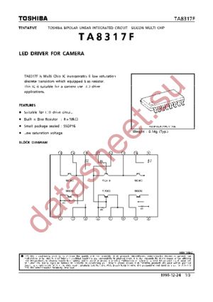 TA8317 datasheet  