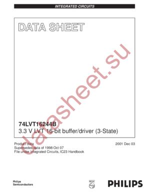 74LVT16244B datasheet  