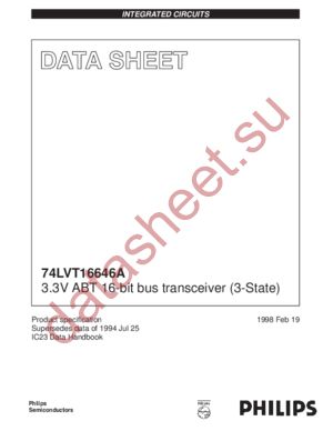 74LVT16646ADGG datasheet  