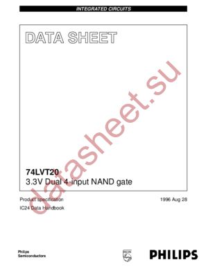 74LVT20 datasheet  