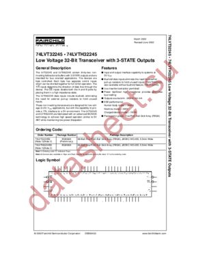 74LVT32245 datasheet  