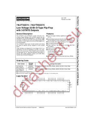 74LVT32374G datasheet  