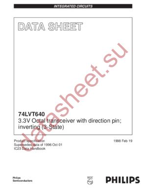 74LVT640 datasheet  