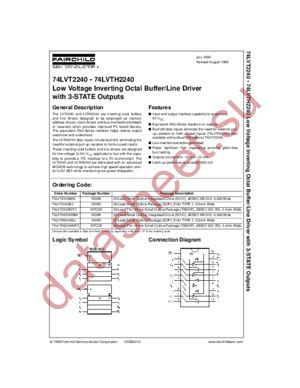 74LVTH2240MTC datasheet  