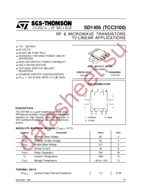 TCC3100 datasheet  