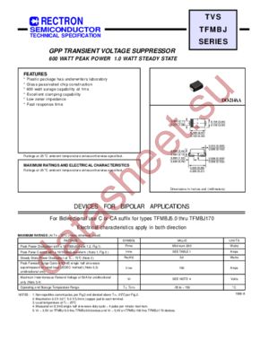 TFMBJ51 datasheet  