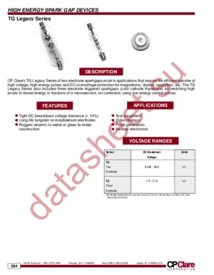 TG-112 datasheet  