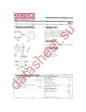 Pc111 схема включения характеристики