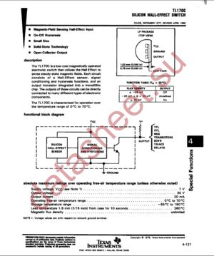 TL170C datasheet  