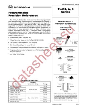 TL431AIDM datasheet  