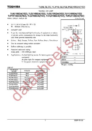 TLFGE1002A(T02) datasheet  